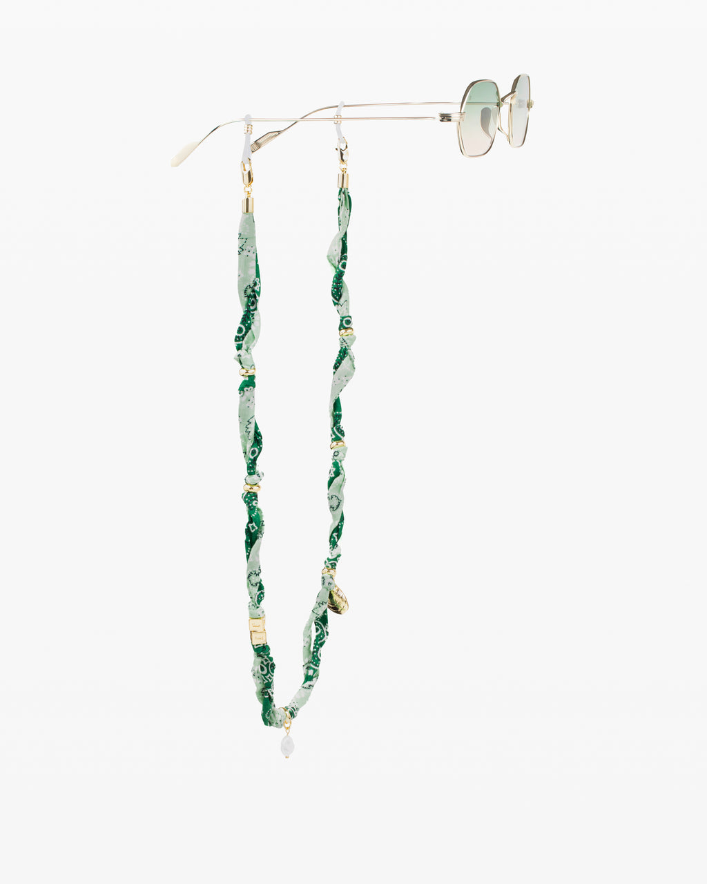 The Nela  Brillenketten in Grün