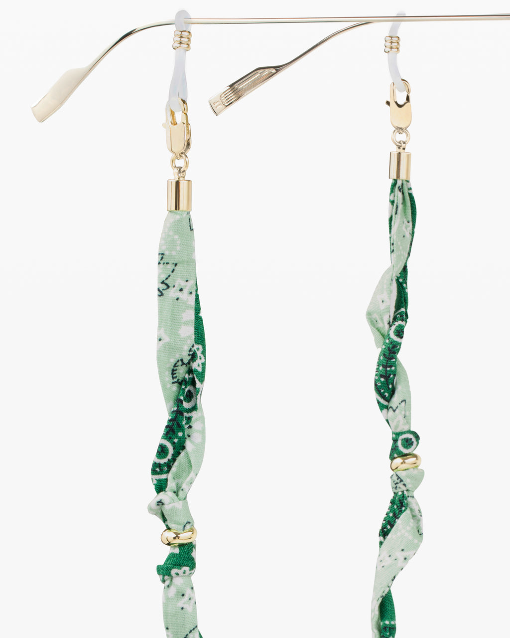 The Nela  Brillenketten in Grün