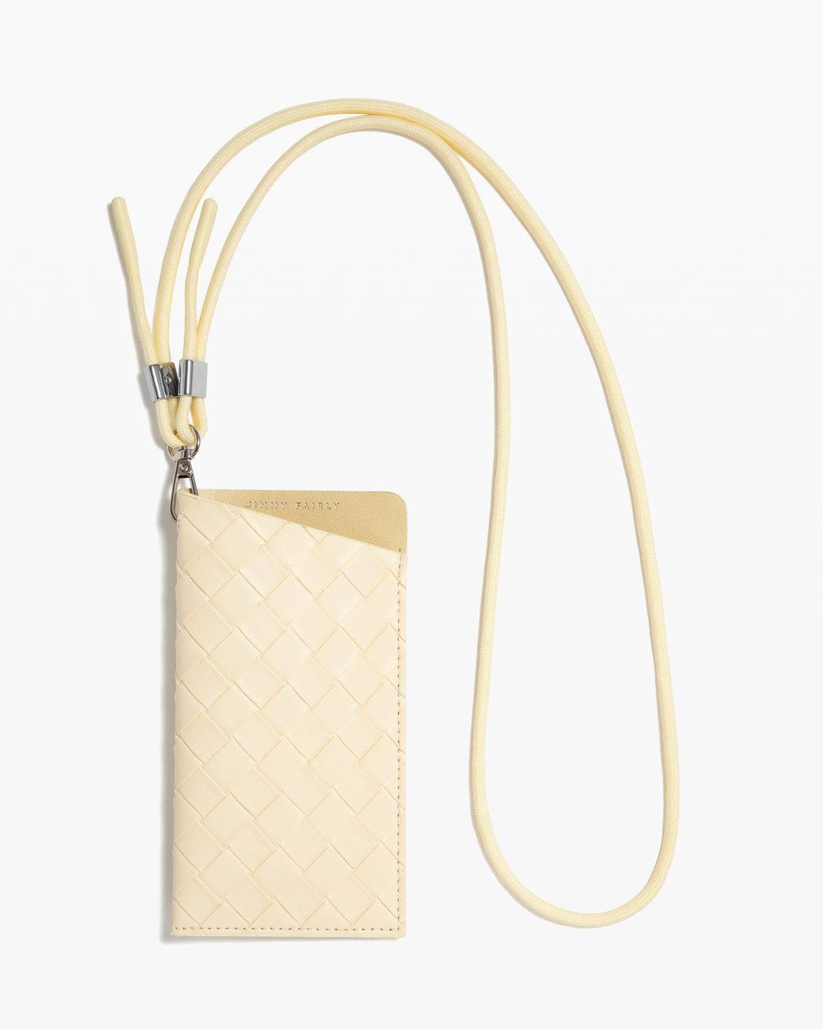 ETUI SOUPLE TRESSÉ JAUNE SS26