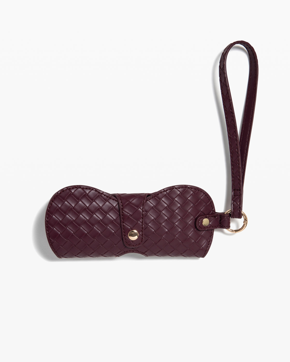 ETUI CLIP TRESSÉ BORDEAUX SS26