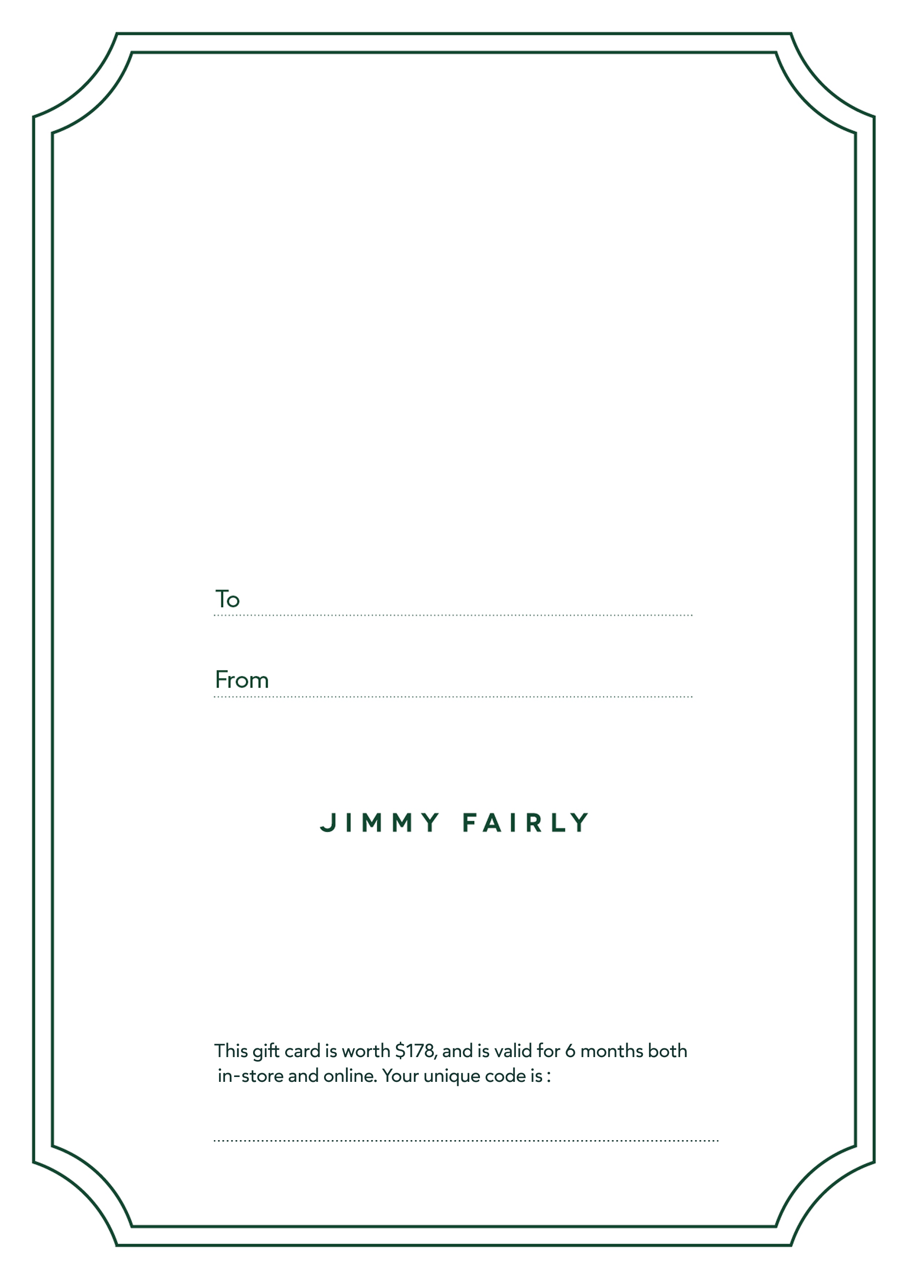 Gift card  Accessories in 