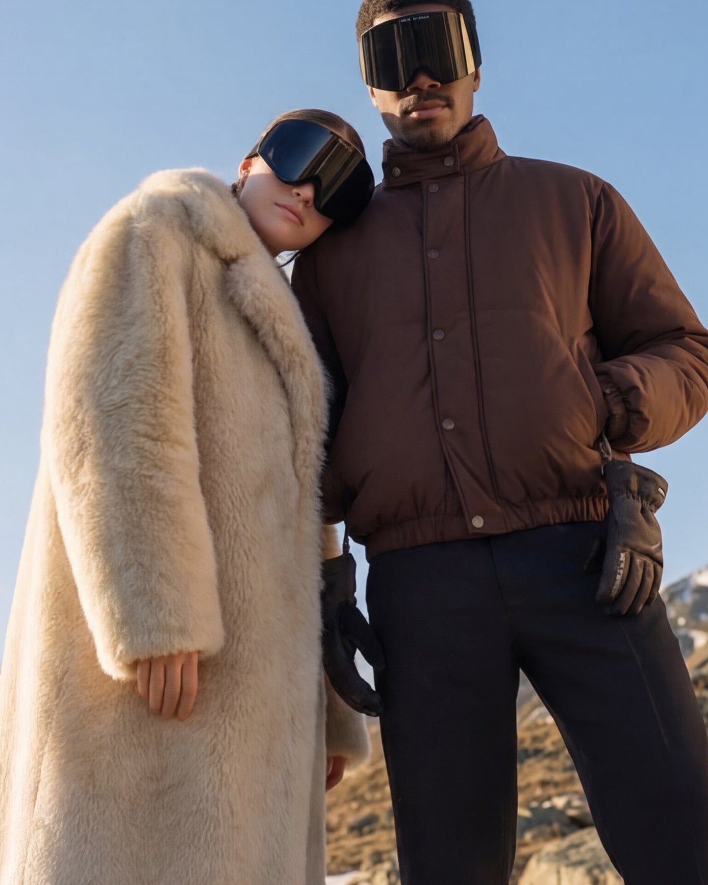 The Ski Goggles 03   in Black