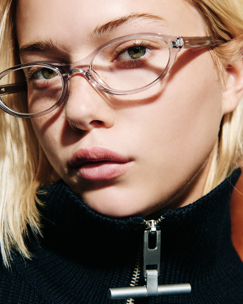 The Meg Oval Damenbrillen in Grau