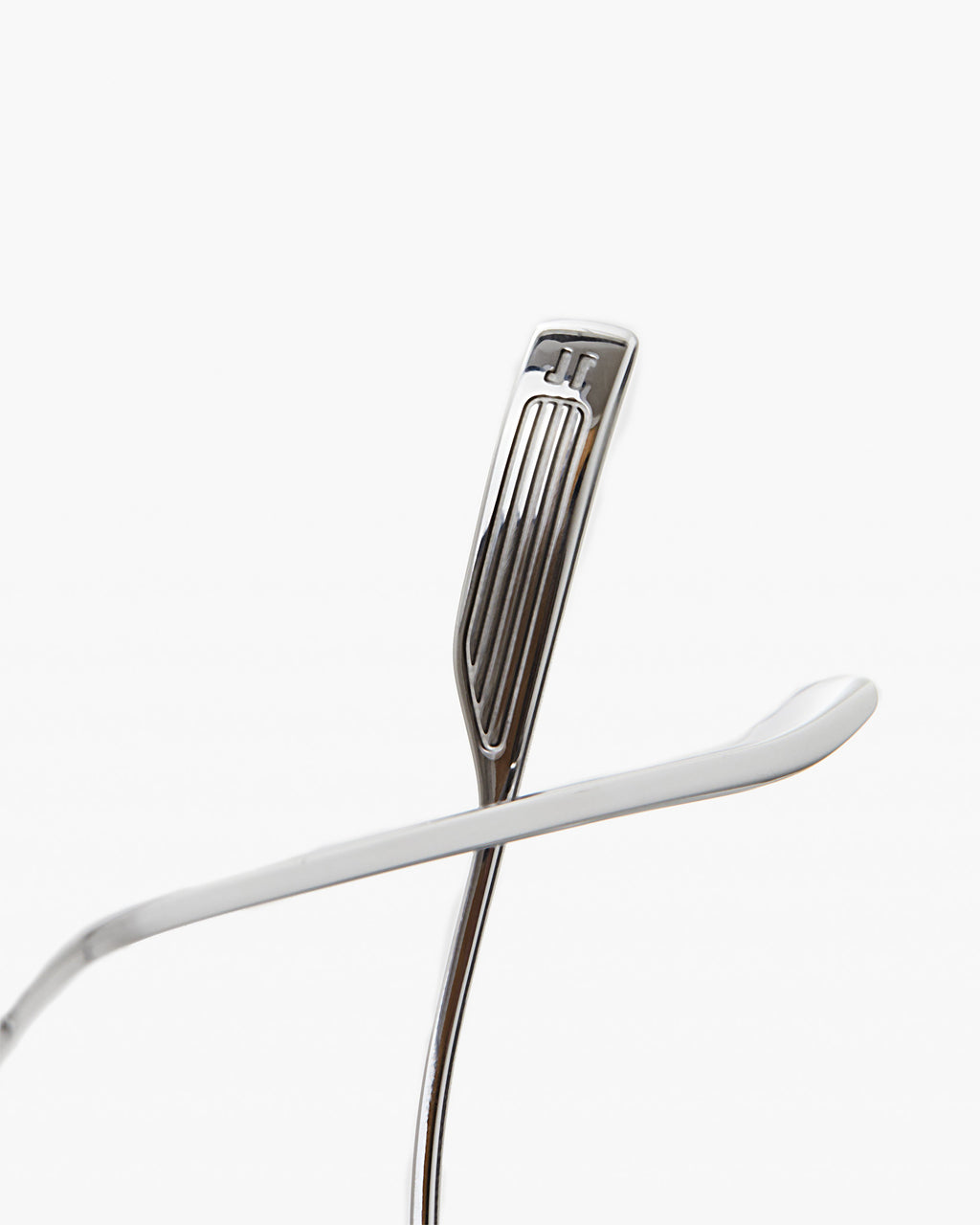 The Gio Hexagonal Men's Sunglasses in Silver