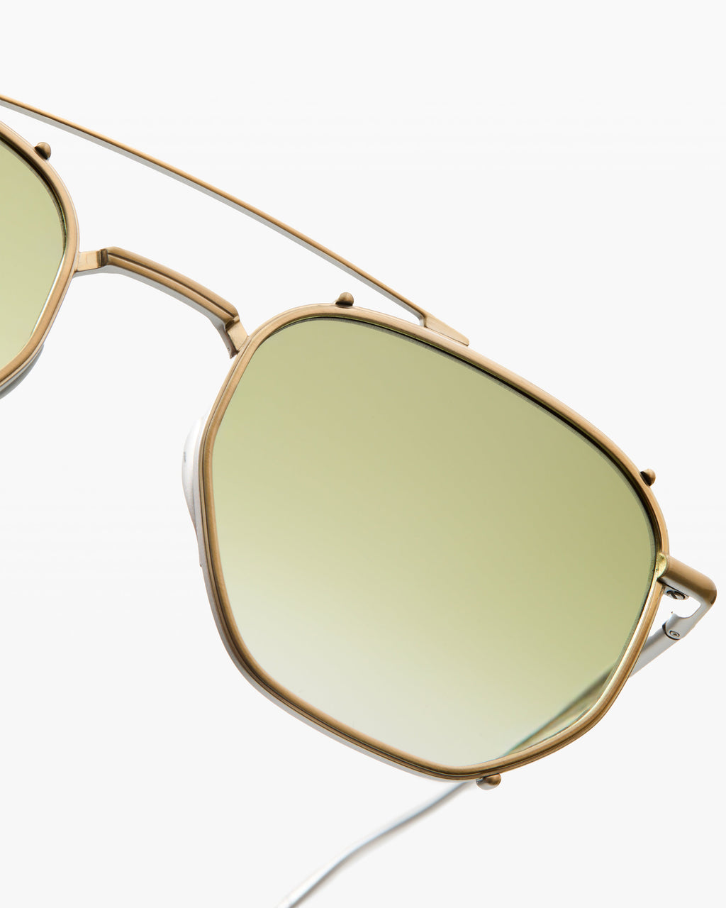 The Porto Aviator Herren-Sonnenbrillen in Gold