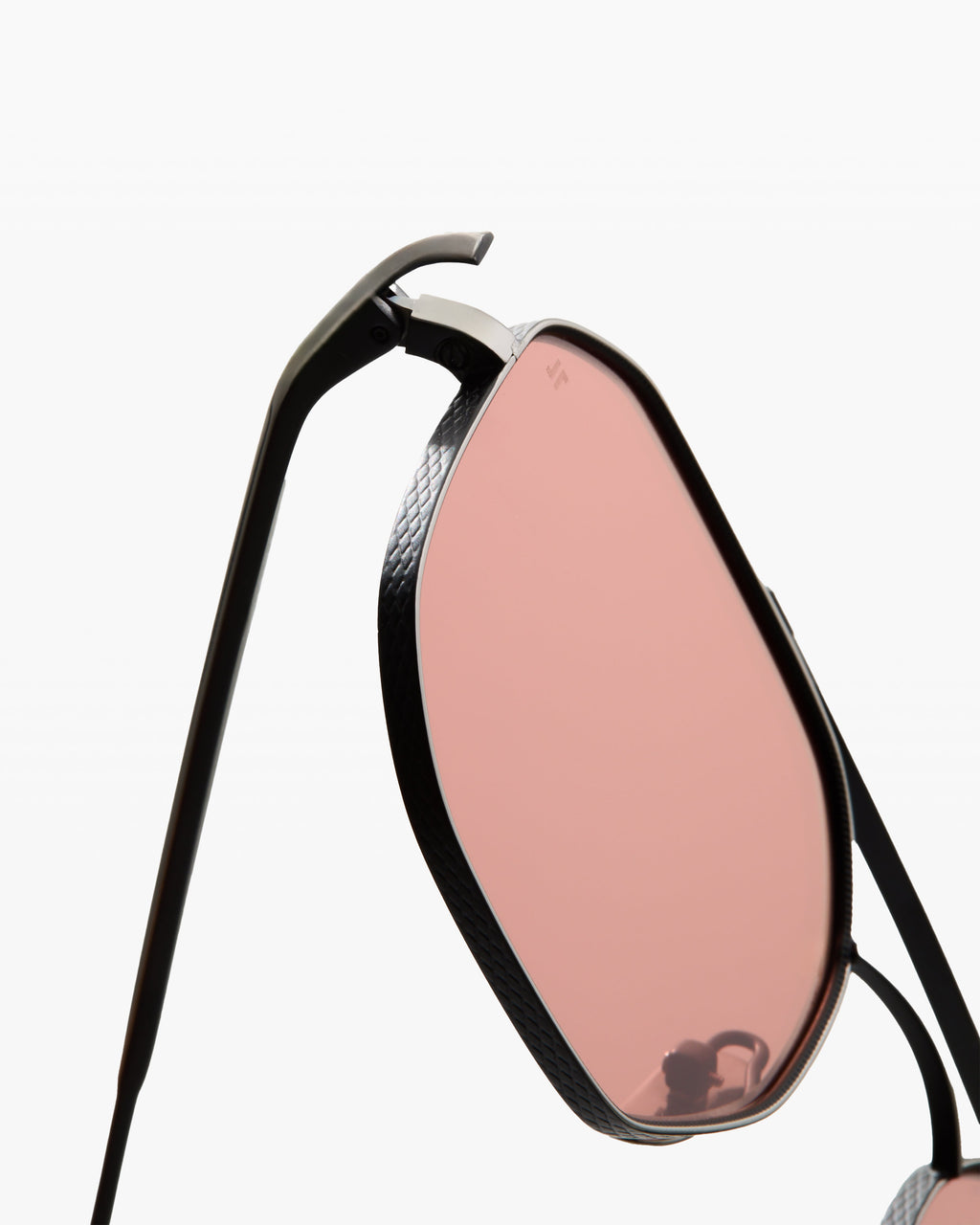 The Almeria JF Colors Aviator Herren-Sonnenbrillen in Rotguss