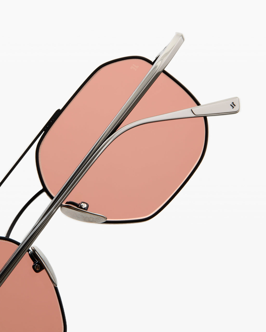 The Almeria JF Colors Aviator Herren-Sonnenbrillen in Rotguss