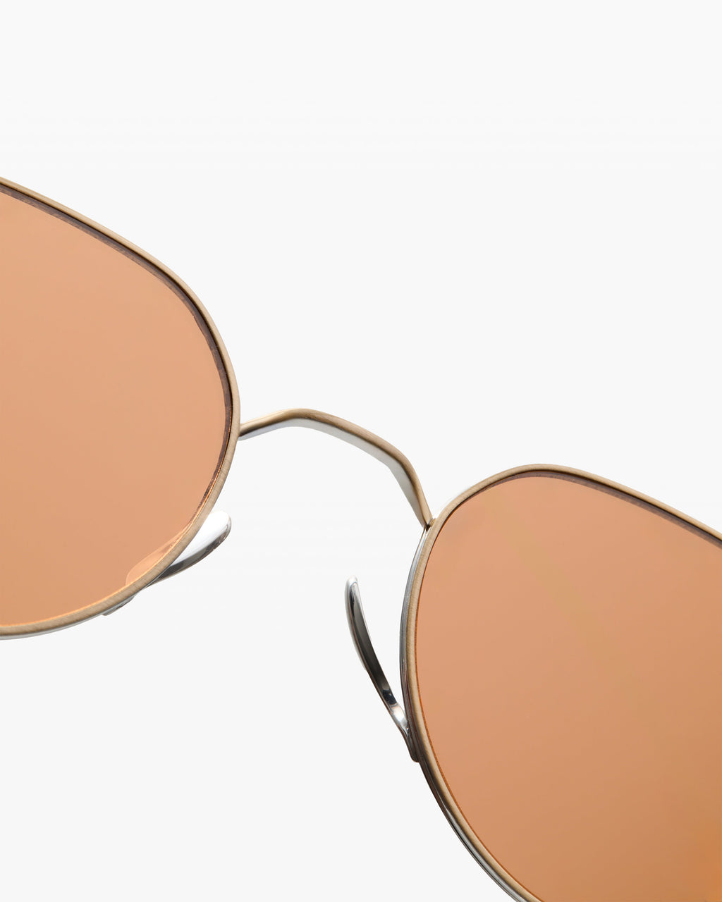 The Altea Rund Herren-Sonnenbrillen in Gold