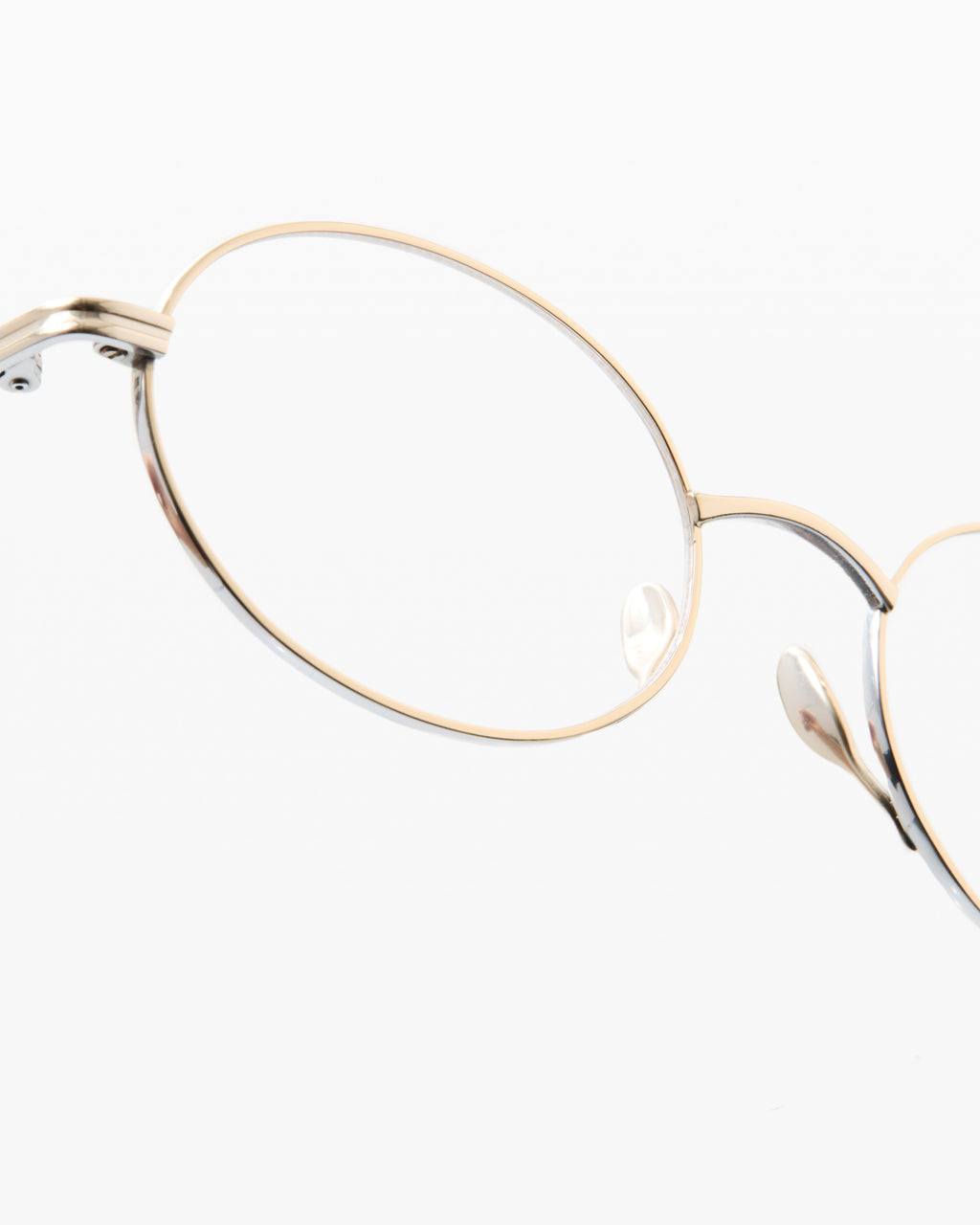 The Elvie Oval Damenbrillen in Gold