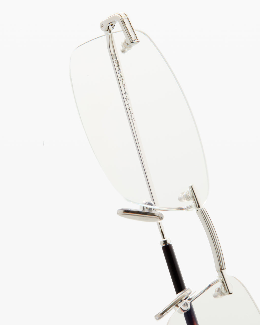 La Tina Rectangular Gafas para Mujer in Plata