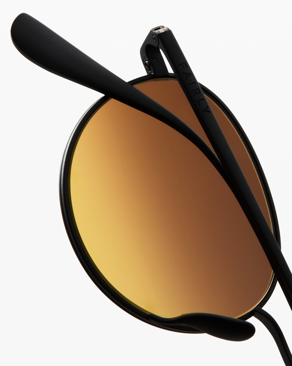 The Benton Rund Herren-Sonnenbrillen in Schwarz