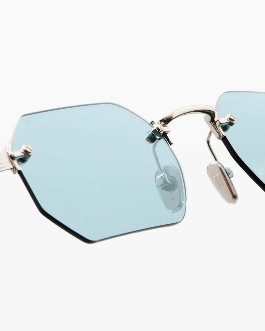 La Pace Hexagonal Lunettes de Soleil pour homme in Bleu