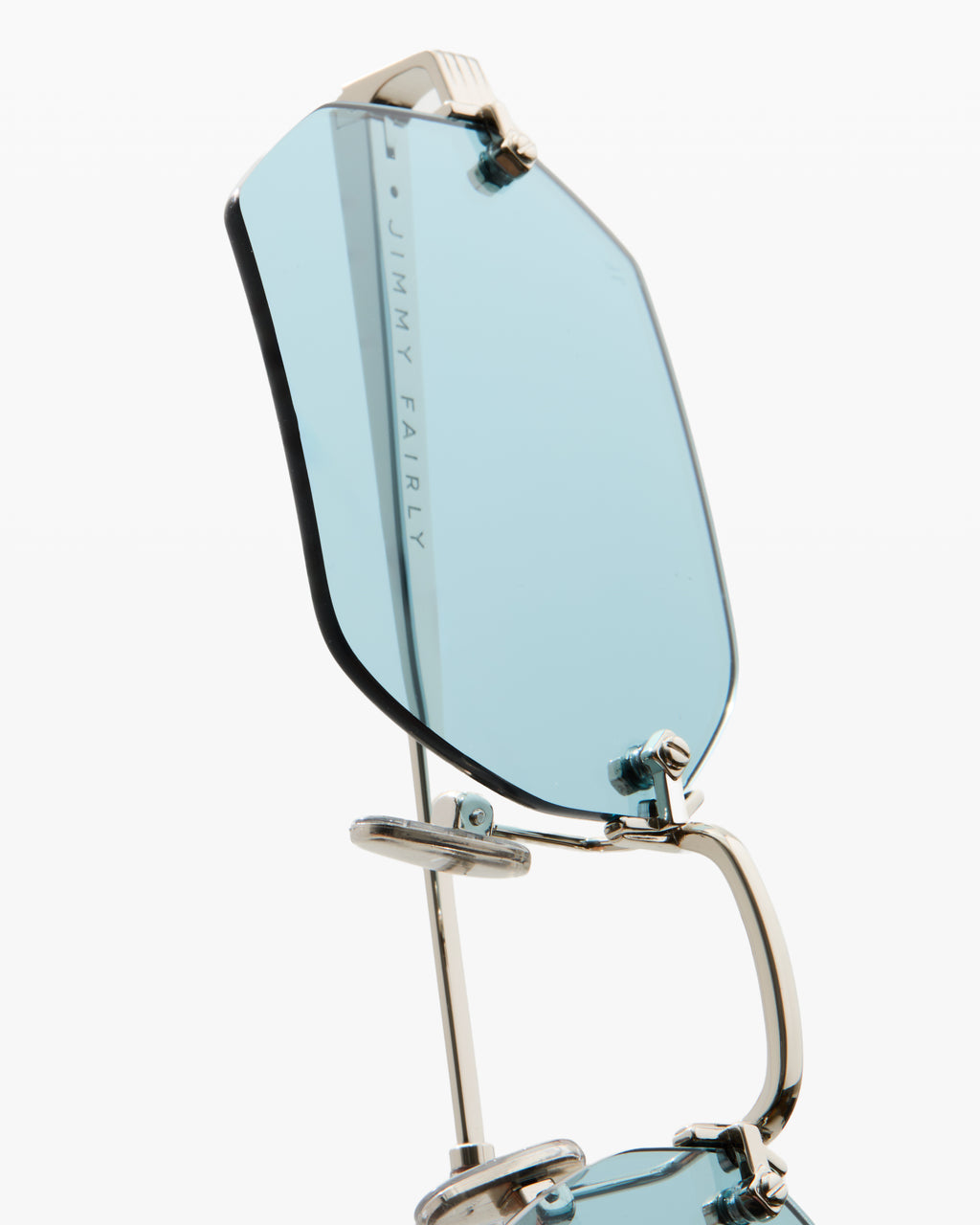 La Pace Hexagonal Lunettes de Soleil pour homme in Bleu