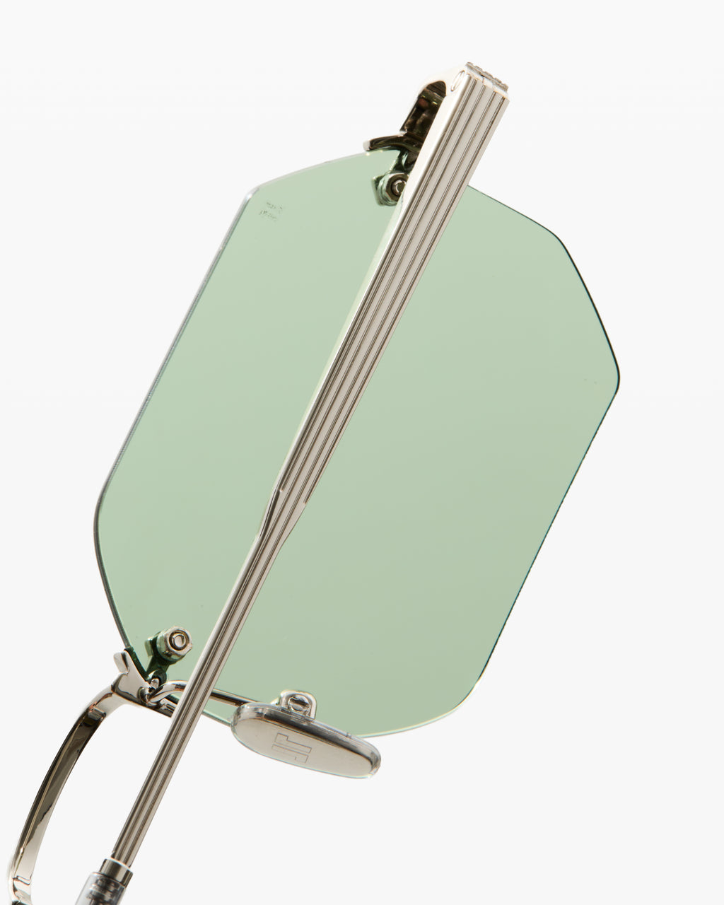 La Pace Hexagonal Lunettes de Soleil pour homme in Vert