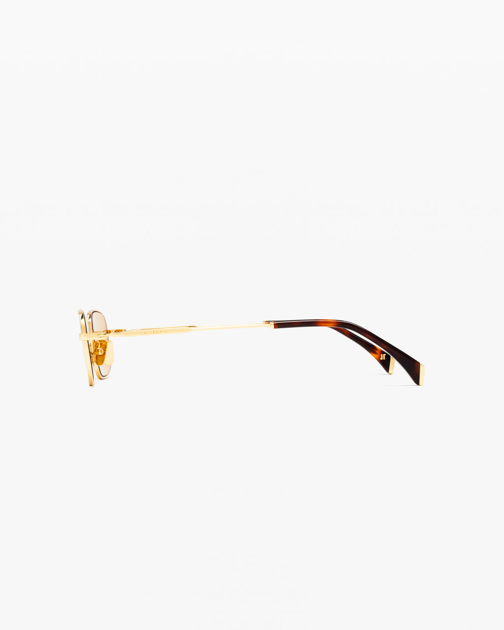 STUDIO.11 Rectangular Women's Sunglasses in Gold