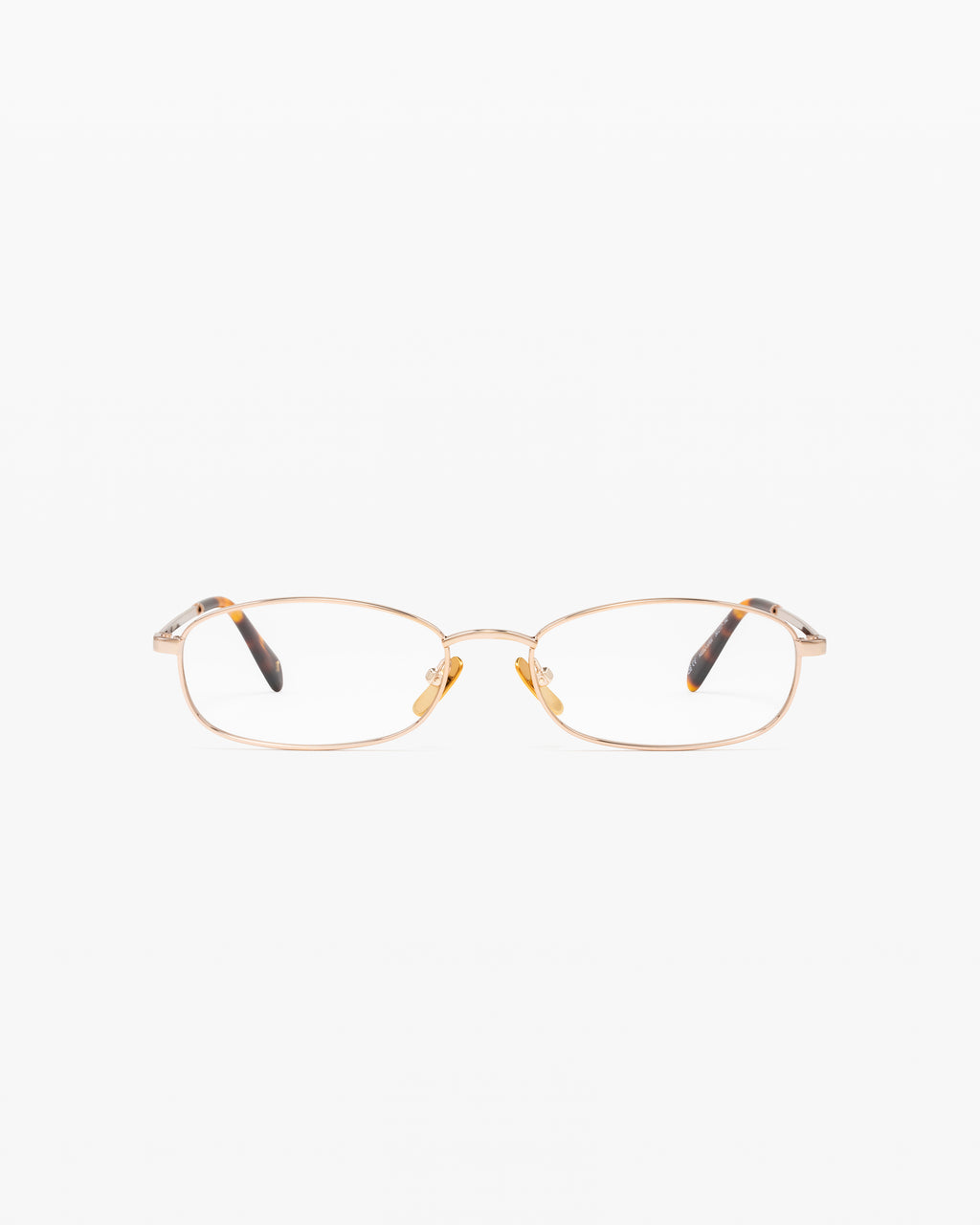 The Vicky Oval Women's Eyeglasses in Gold