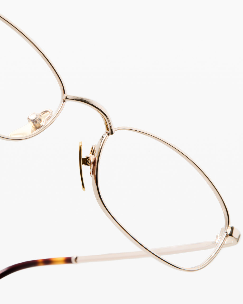 The Vicky Oval Women's Eyeglasses in Gold