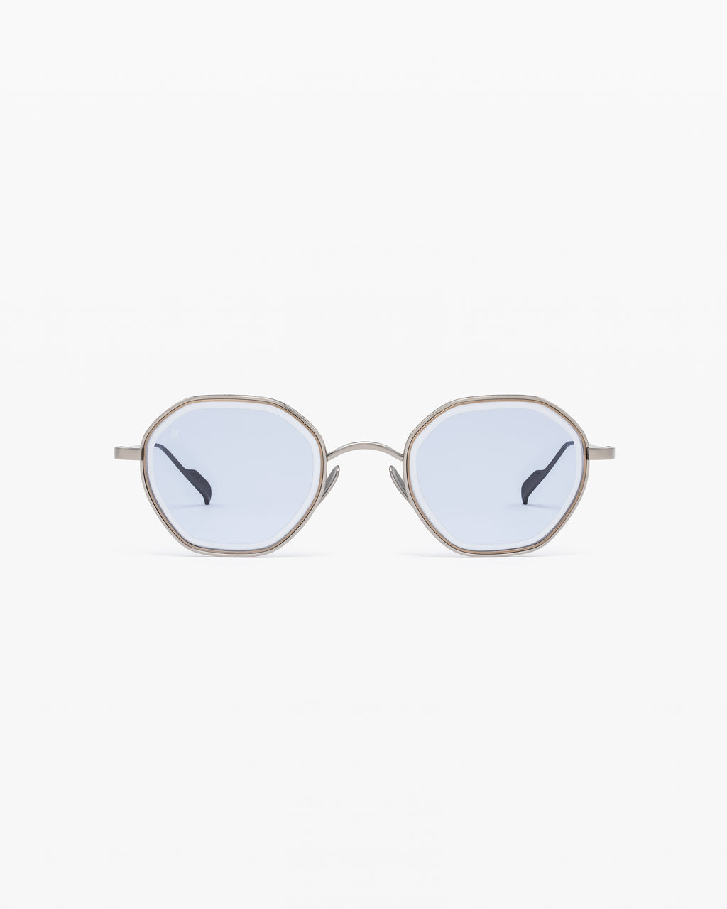 The Lio Sechseckig Herren-Sonnenbrillen in Gold