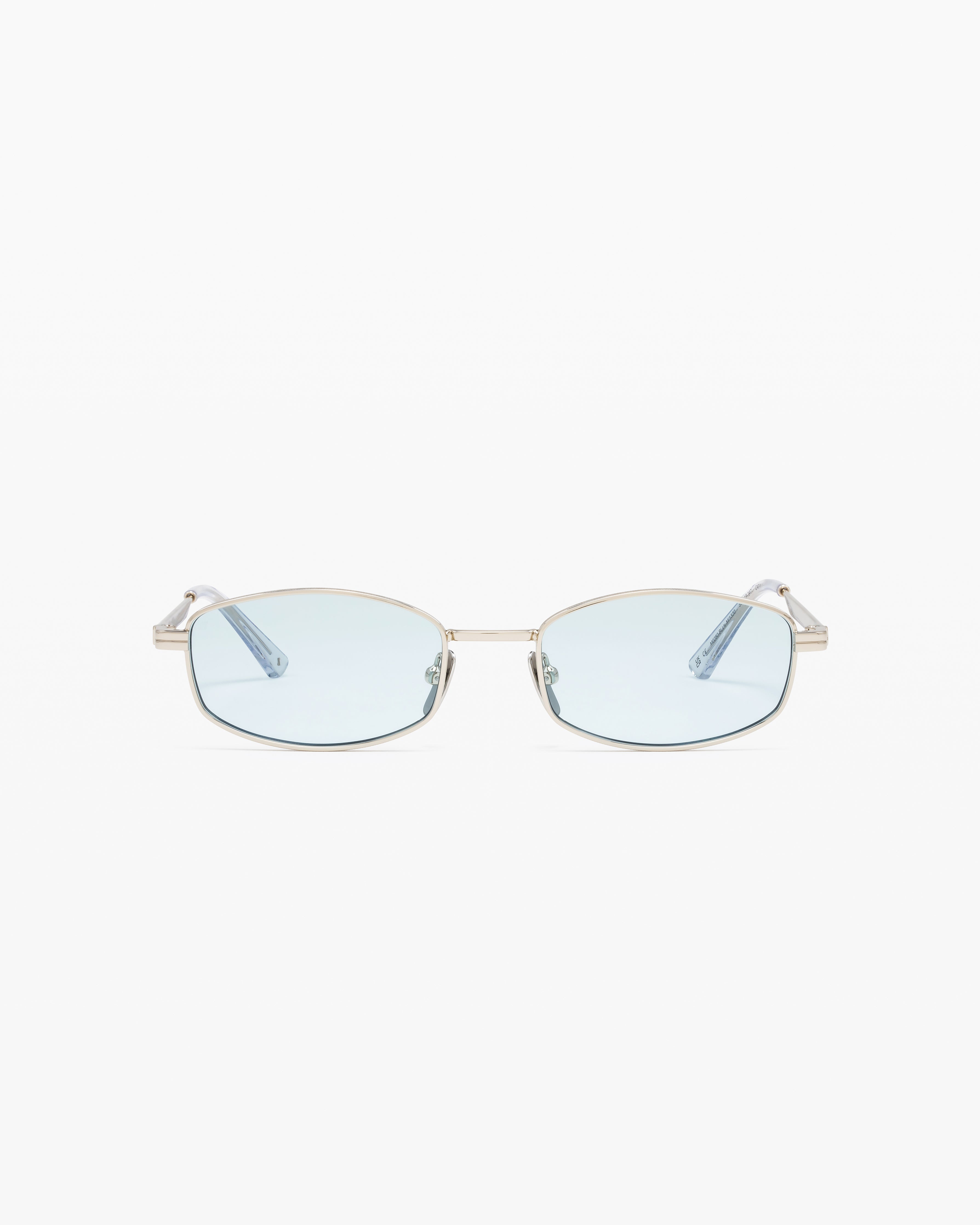 The Thib Rectangular Men's Sunglasses in Silver