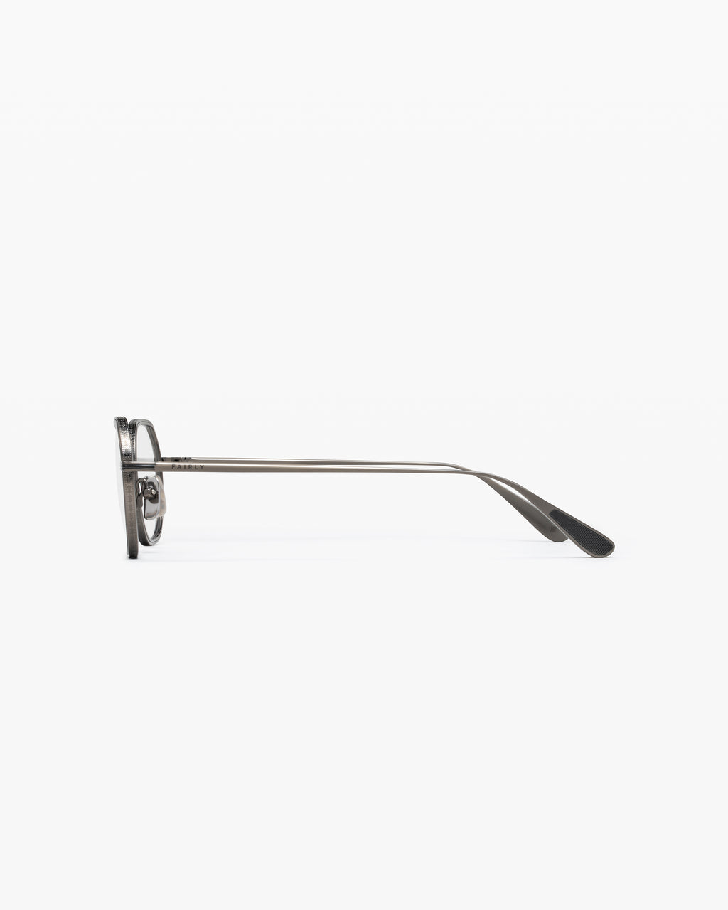 The Kyo Round Men's Eyeglasses in Silver