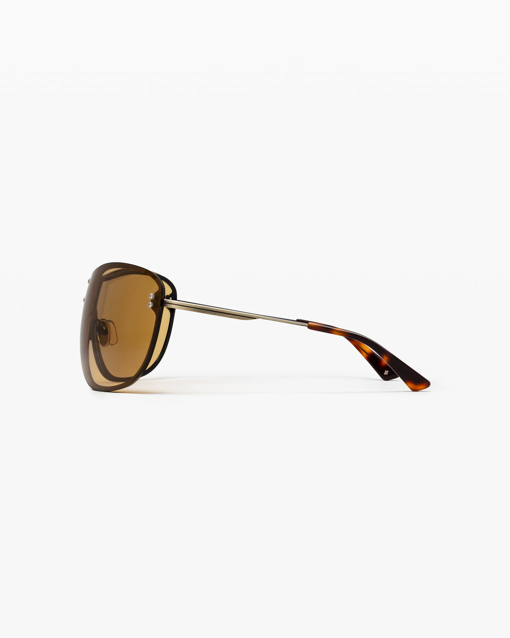La Brooklyn Aviateur Lunettes de Soleil pour femme in Argent