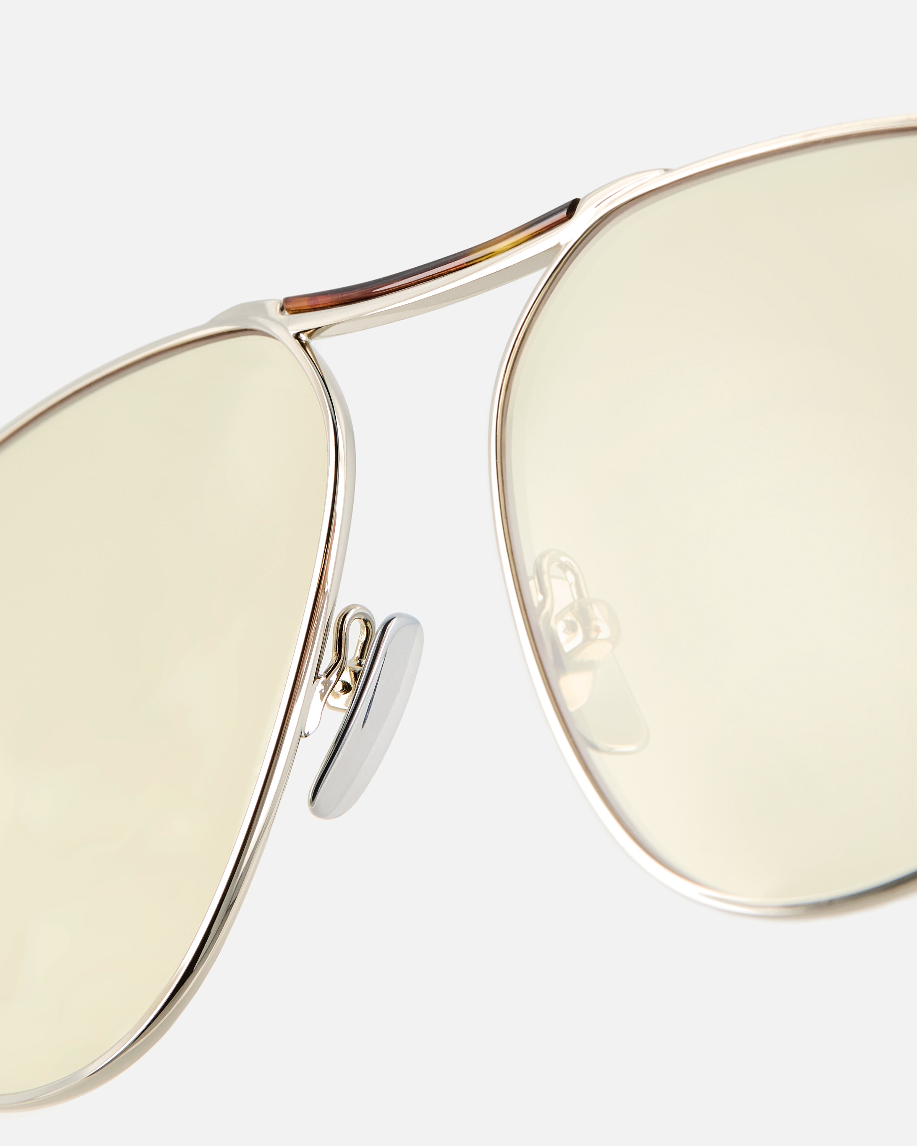 The Parsley Medium Women's Sunglasses in Silver | Jimmy Fairly US