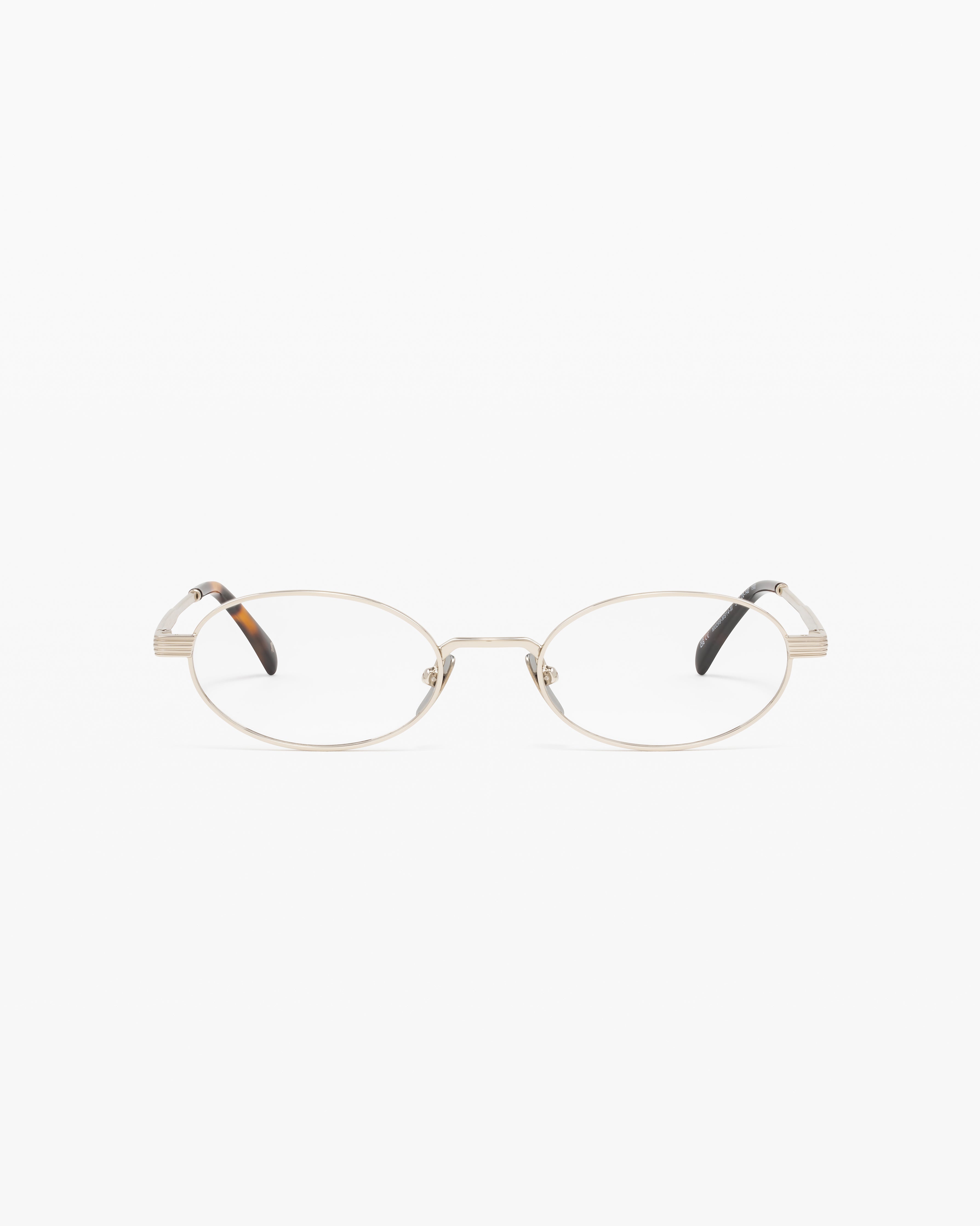 La Sigi Ovaladas Gafas para Hombre in Plata