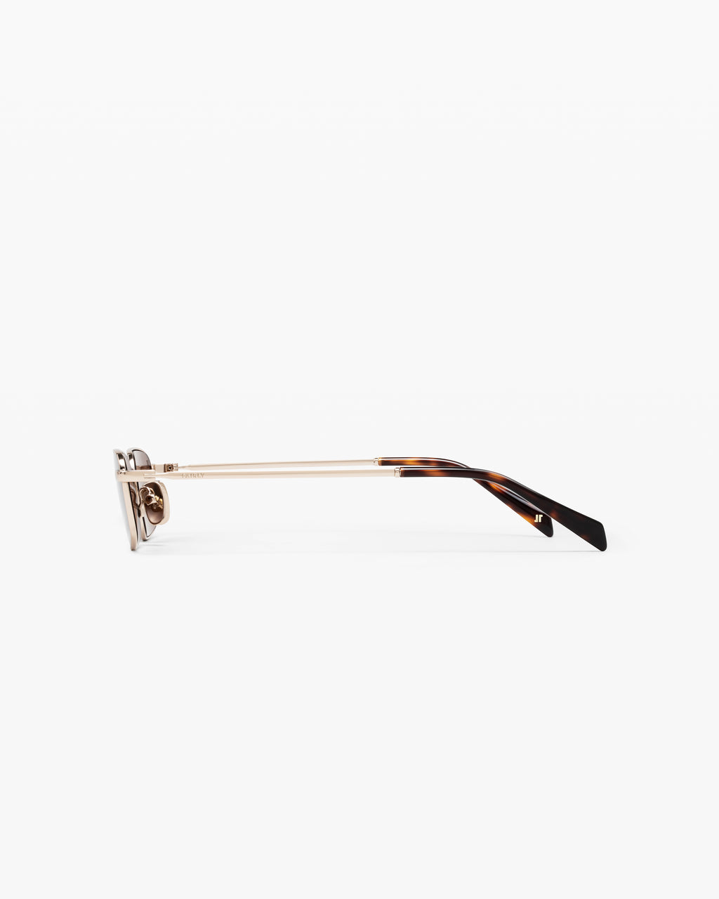 The Kayaly Rectangular Men's Sunglasses in Gold