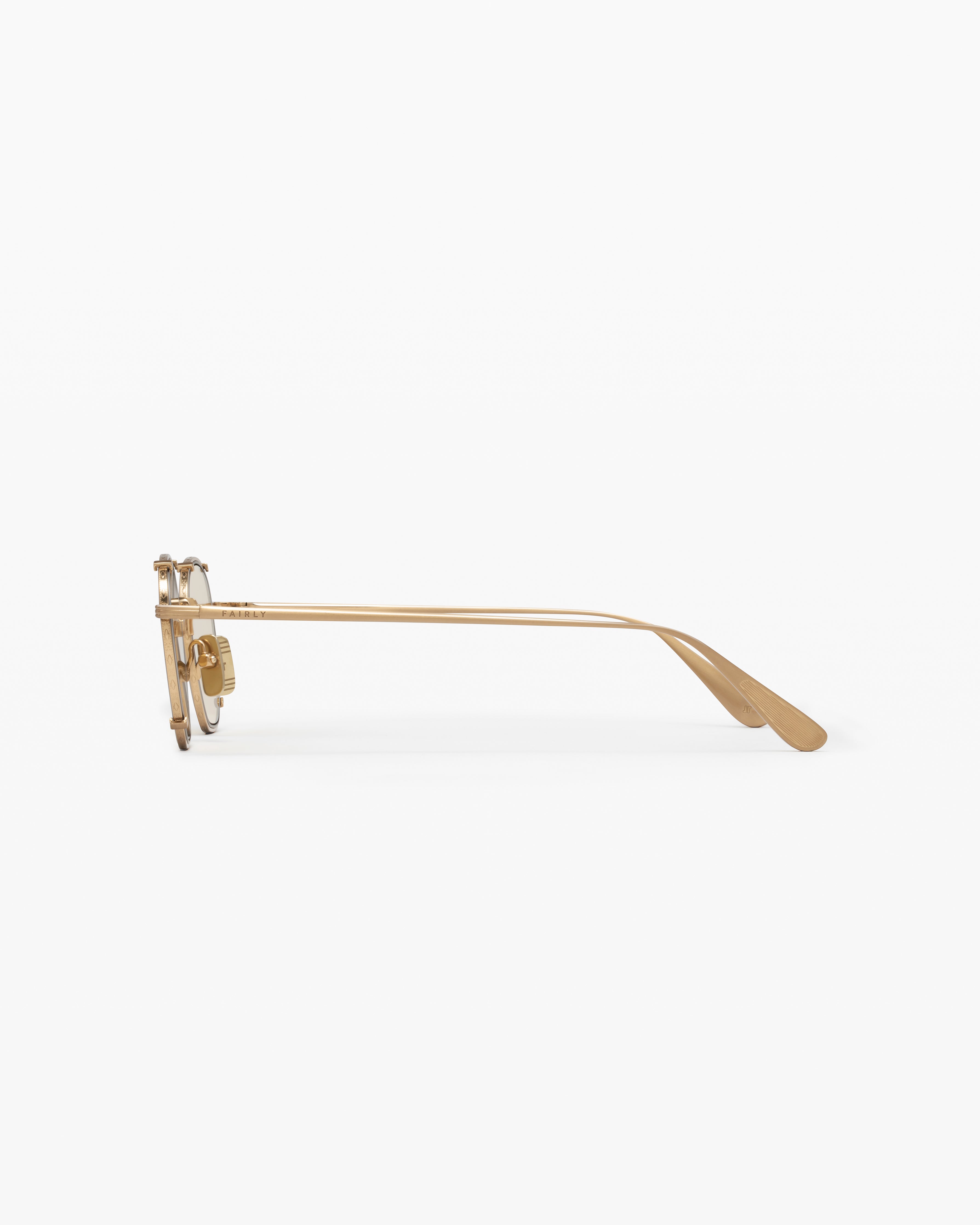 The Wave Medium Men's Sunglasses in ゴールド | Jimmy Fairly EN FR