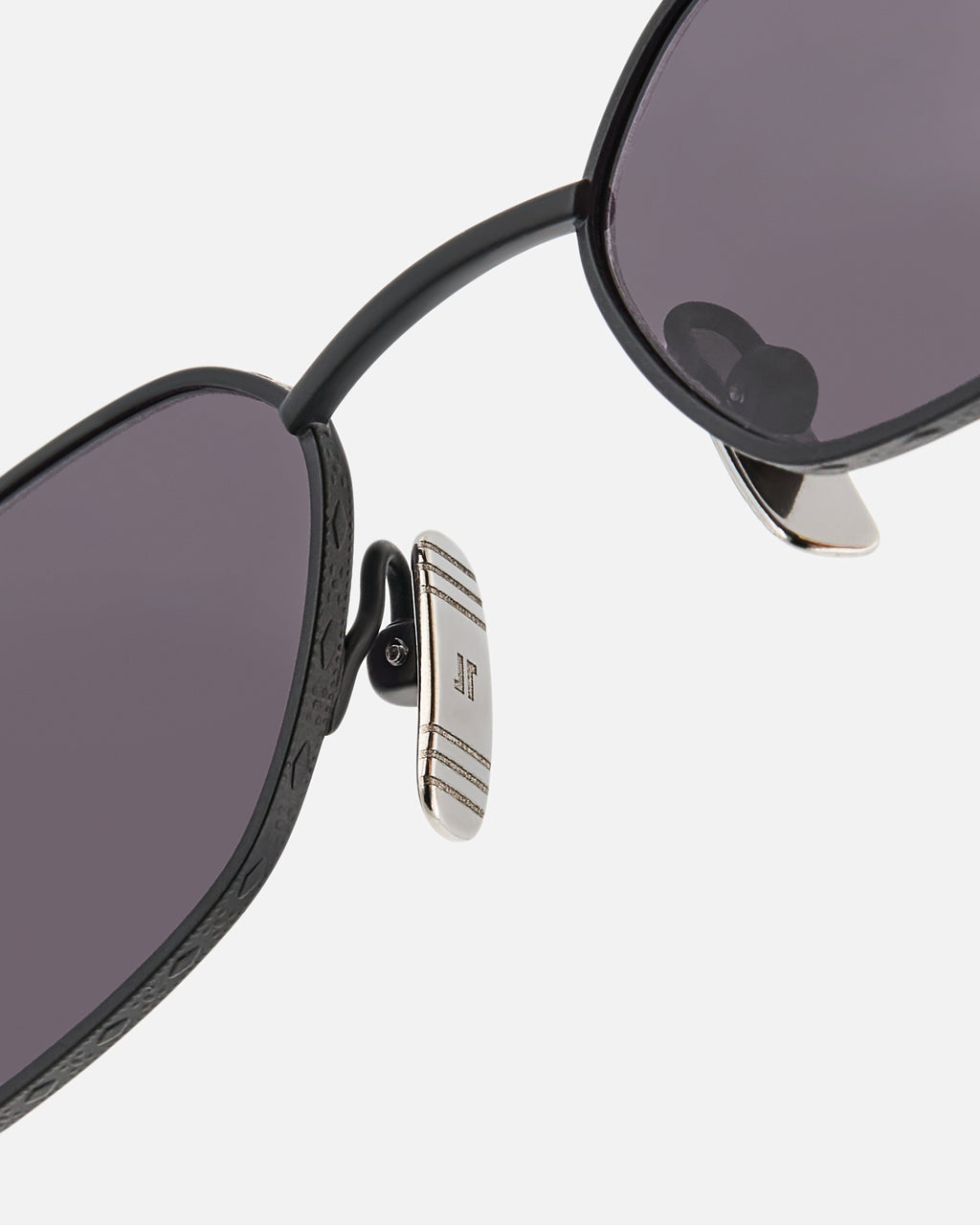 The Sea Oval Men's Sunglasses in Black