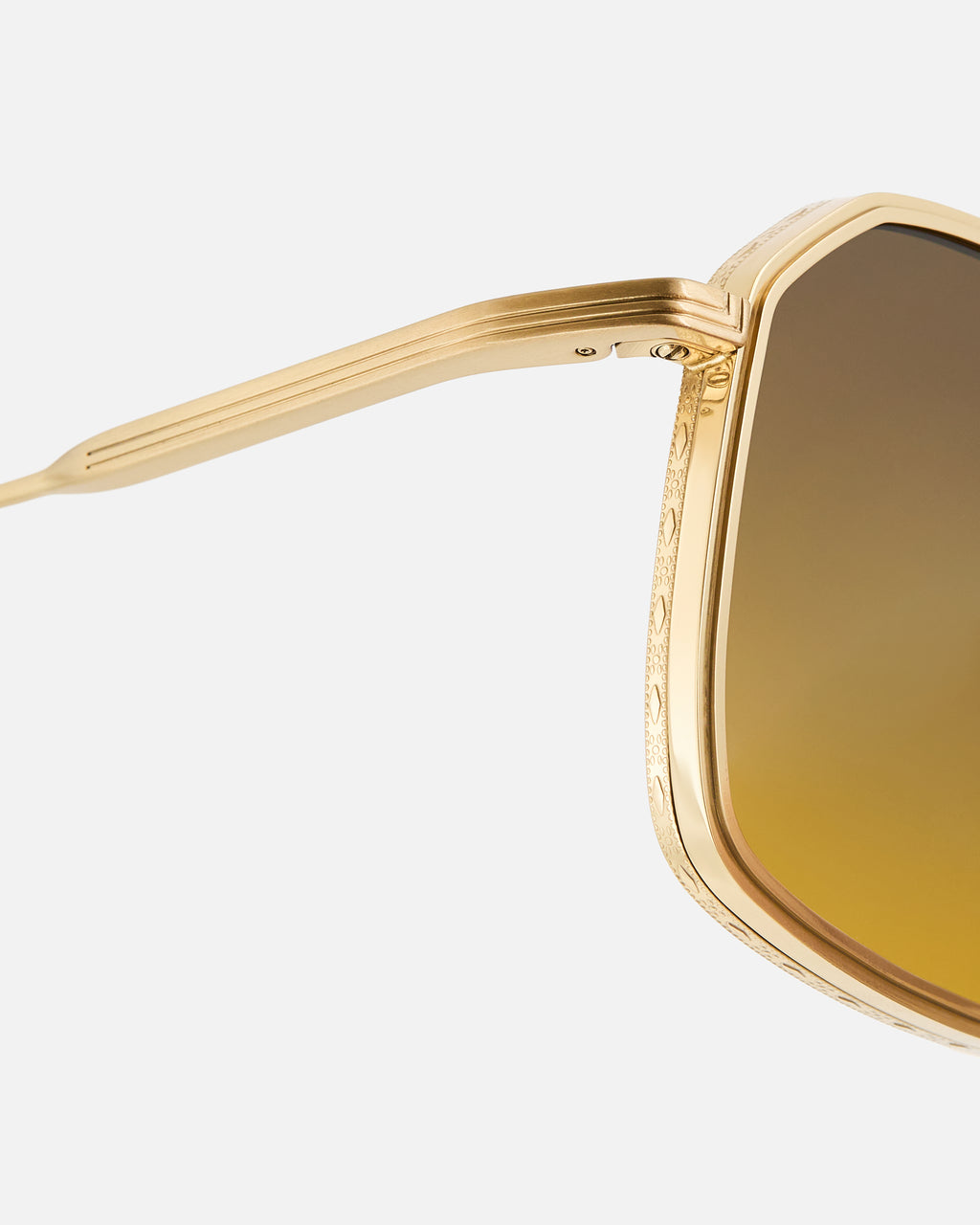 The Pulse Aviator Men's Sunglasses in Gold