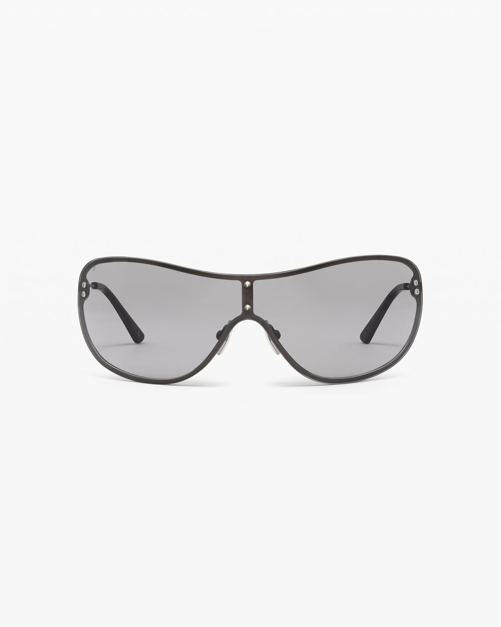 La Brooklyn Slim Aviateur Lunettes de Soleil pour femme in Gris clair