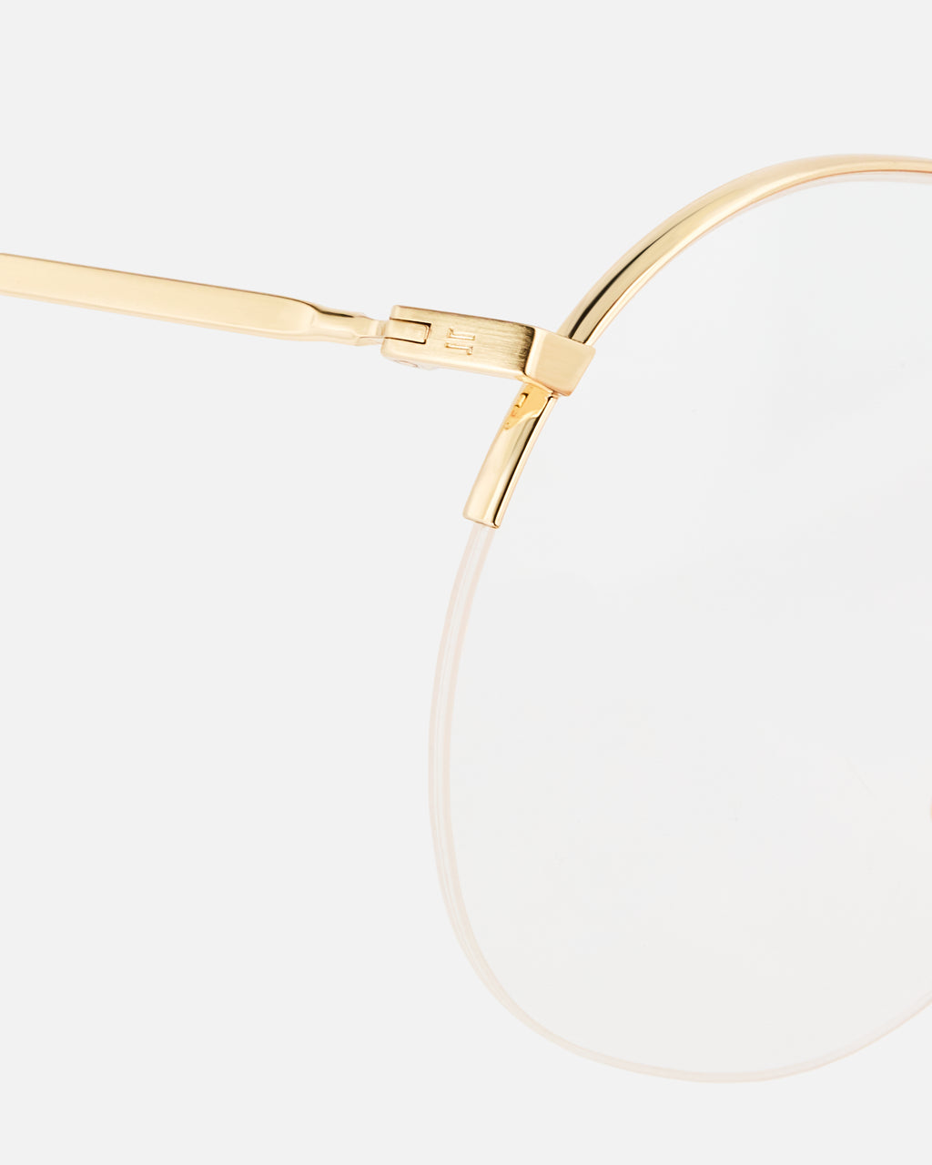The Hadley Aviator Damenbrillen in Gold