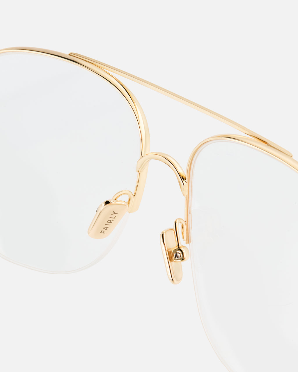 The Hadley Aviator Damenbrillen in Gold