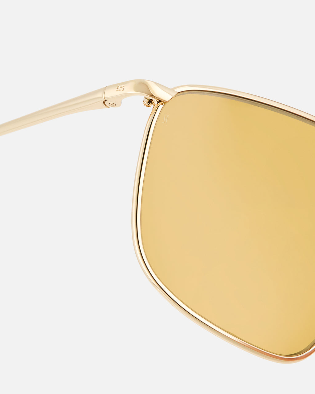 The Avery JF Colors Aviator Women's Sunglasses in Gold