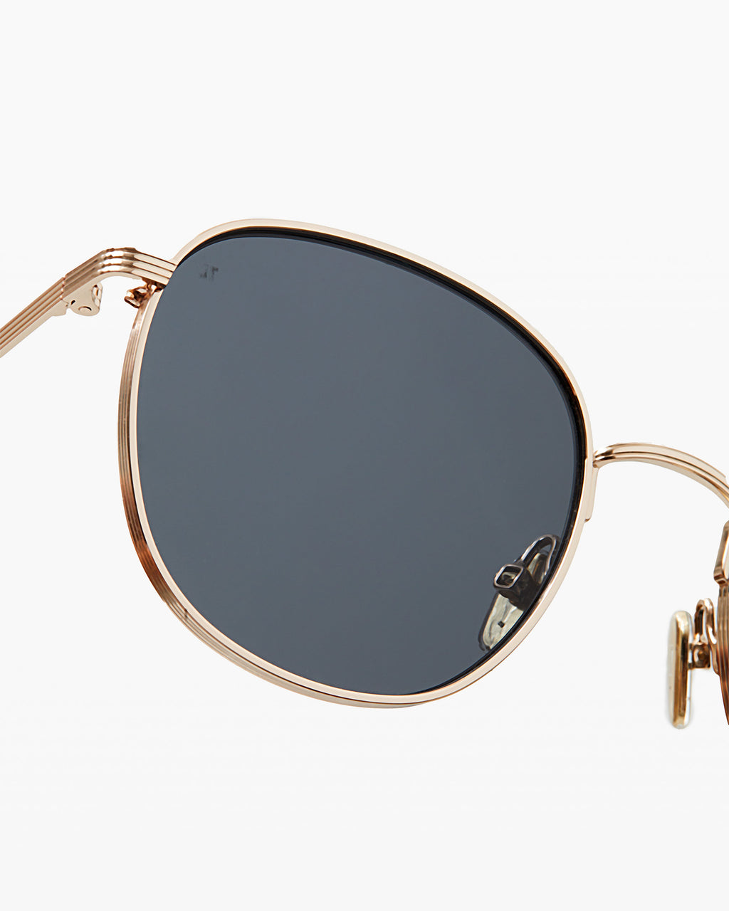 The Buddy Rund Herren-Sonnenbrillen in Gold