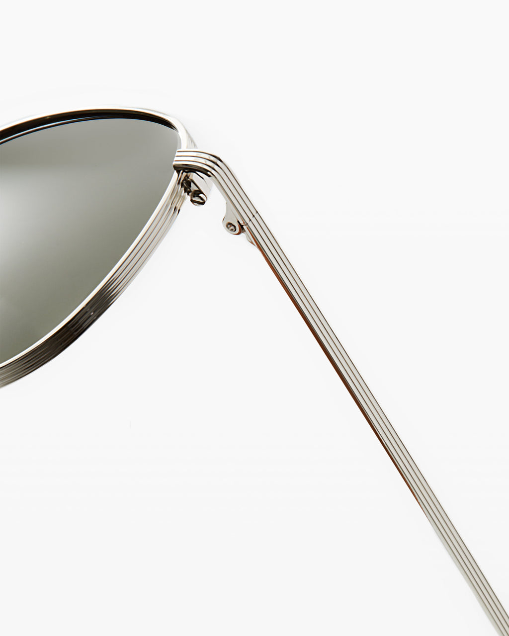 The Buddy Rund Herren-Sonnenbrillen in Silber