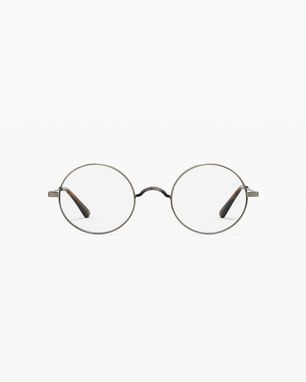 The Dorca Round Women's Eyeglasses in Silver