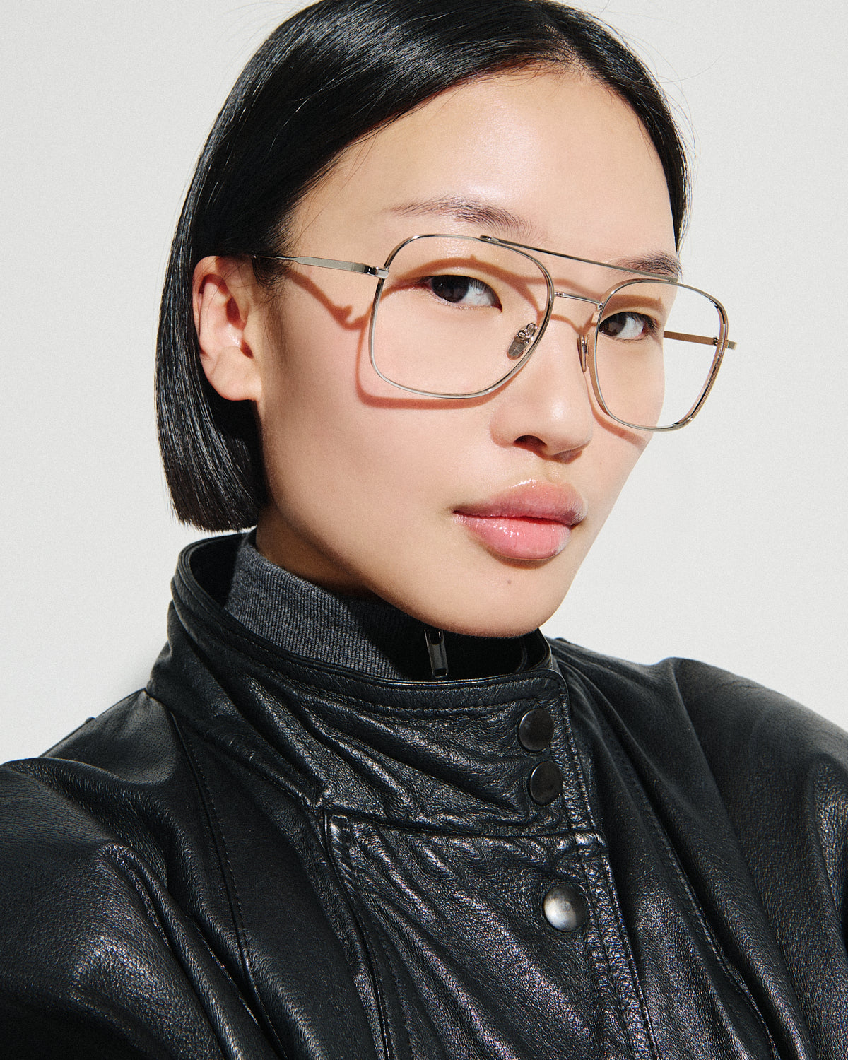 The Lizzie Medium Women's Eyeglasses in Silver | Jimmy Fairly US