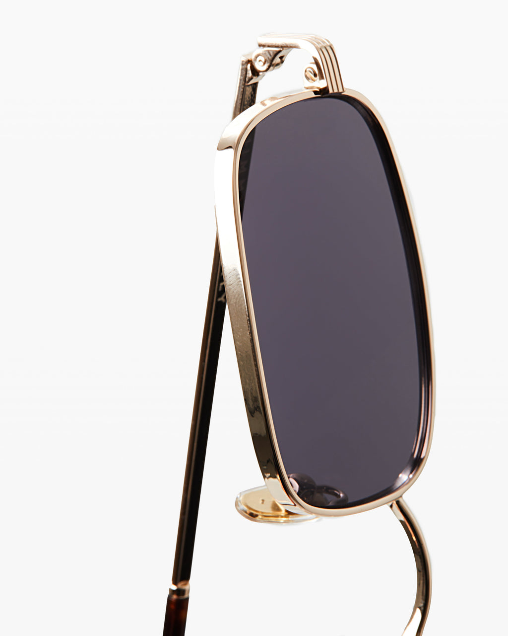 The Irene Rectangular Women's Sunglasses in Gold