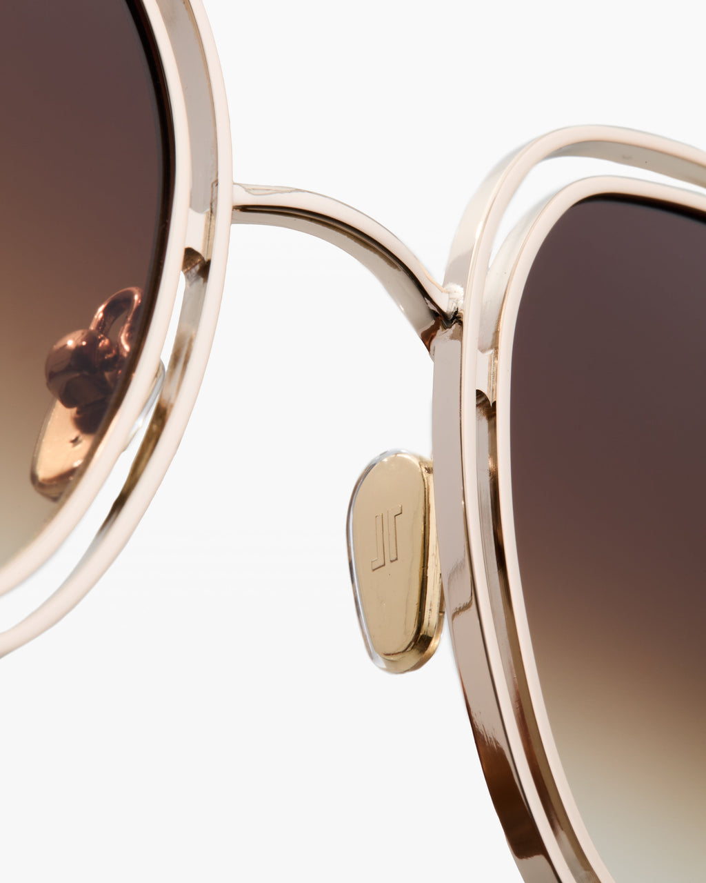 The Ema Platz Damen-Sonnenbrillen in Roségold