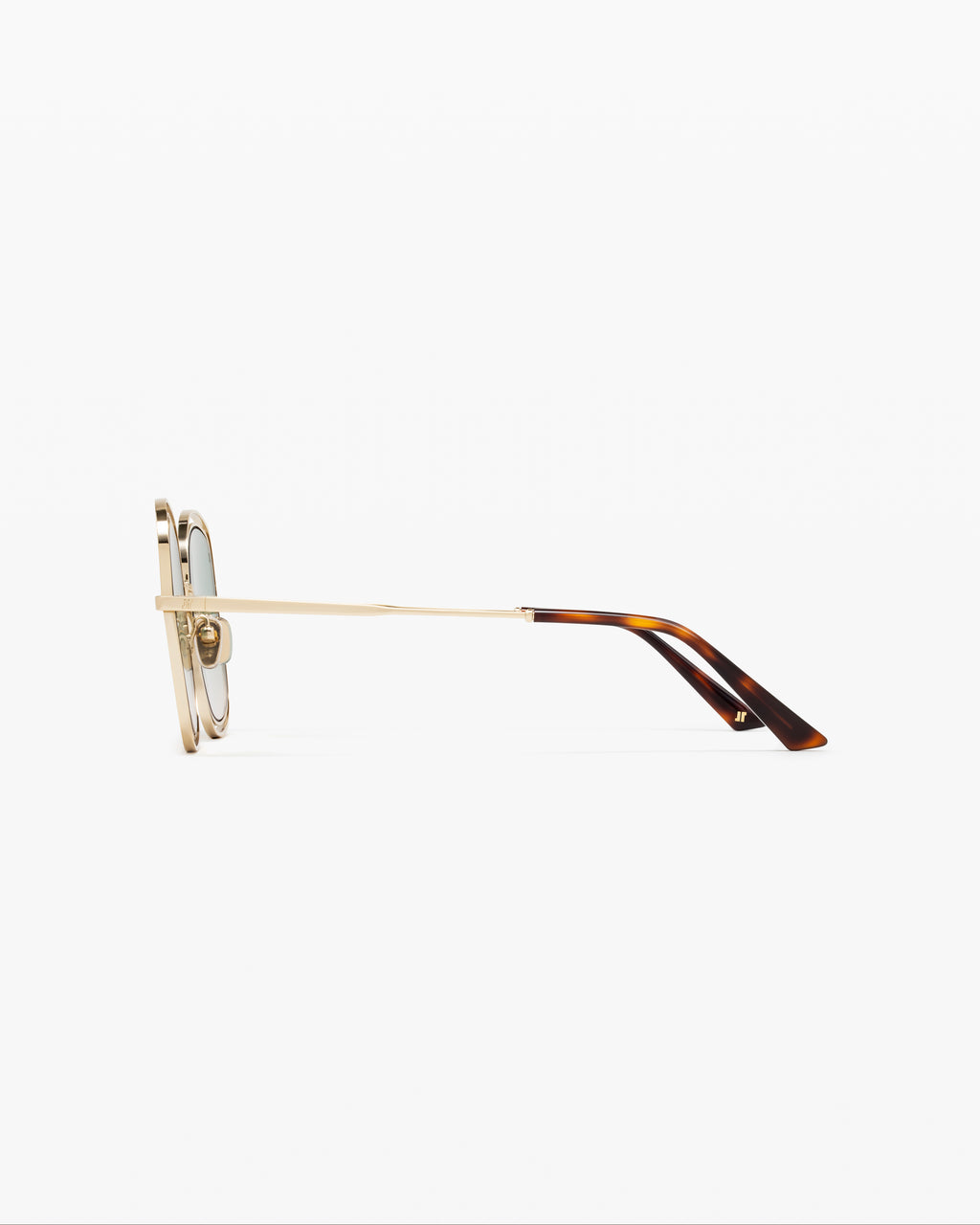 La Ema Carré Lunettes de Soleil pour femme in Or