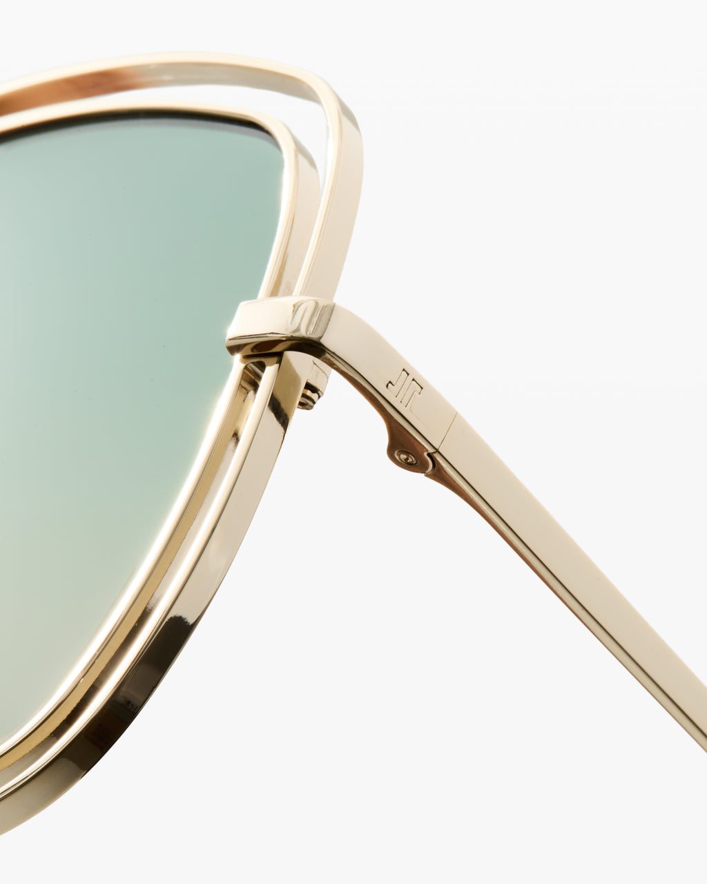 La Ema Carré Lunettes de Soleil pour femme in Or