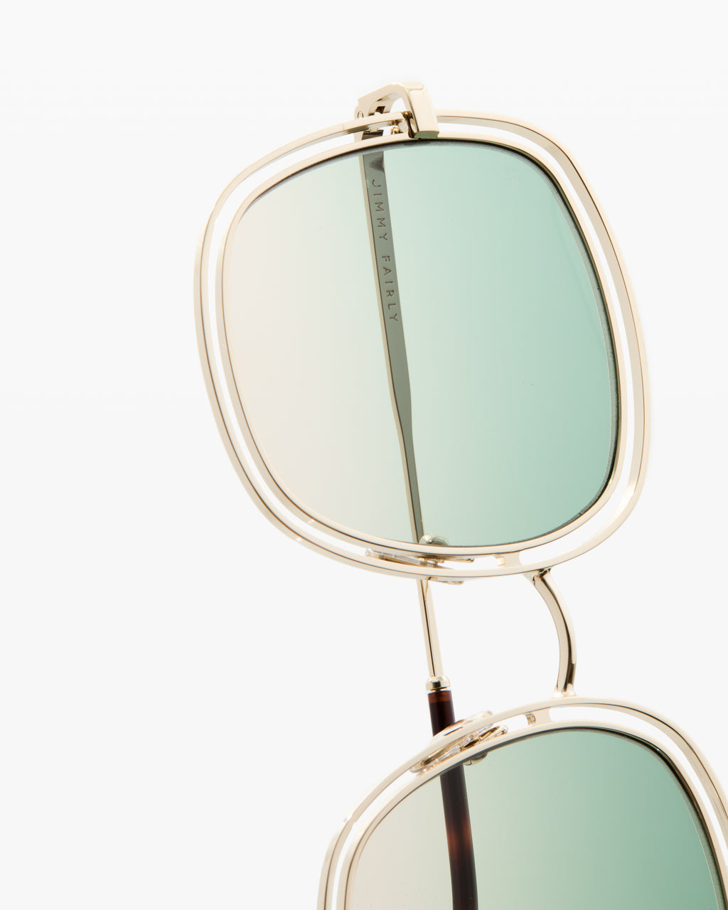 La Ema Carré Lunettes de Soleil pour femme in Or