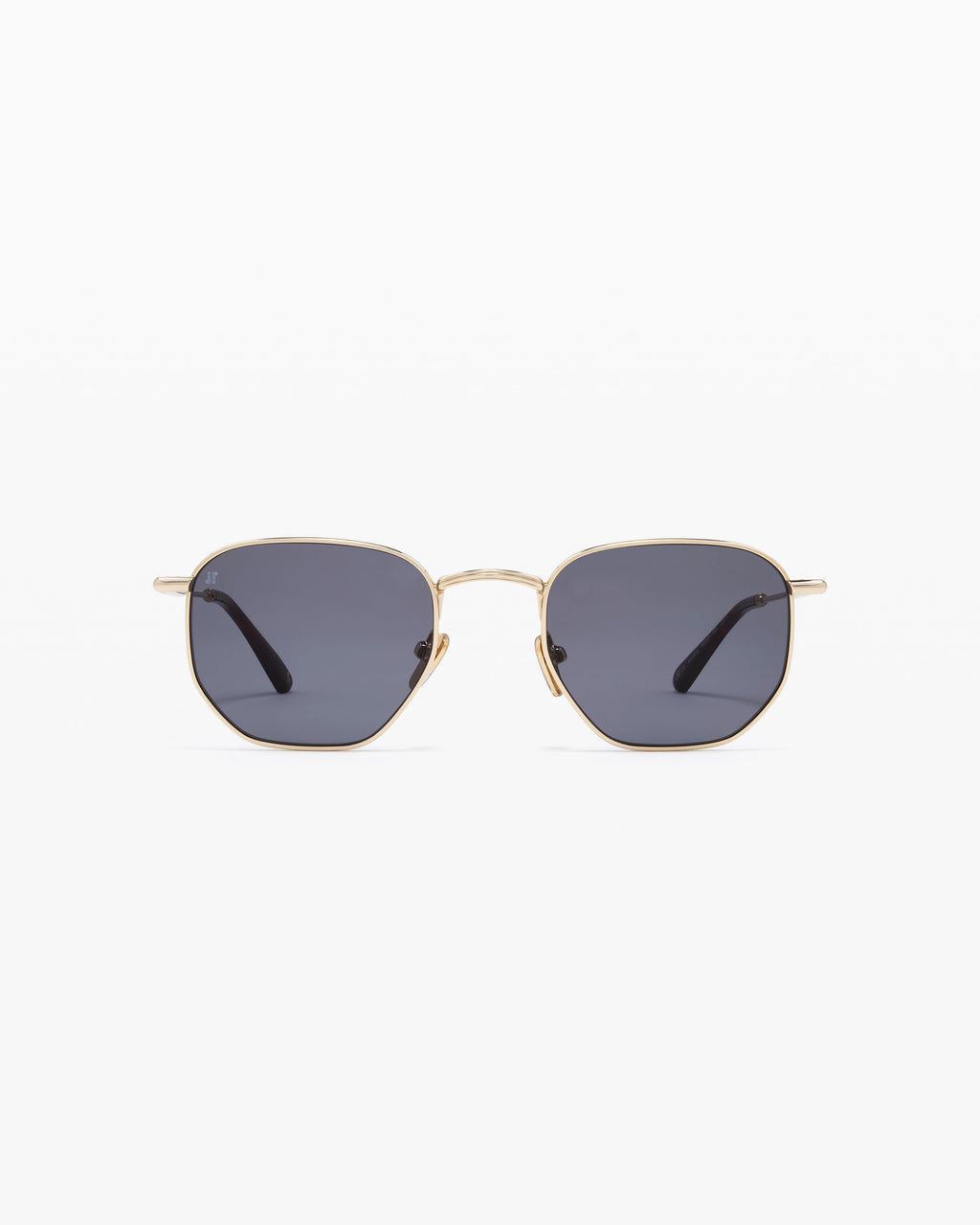 La Ash L Hexagonal Lunettes de Soleil pour homme in Or