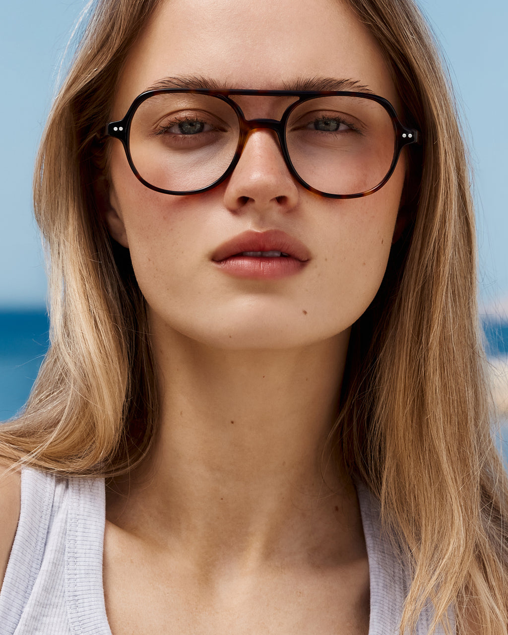 The Steam Aviator Men's Eyeglasses in Dark Tortoise