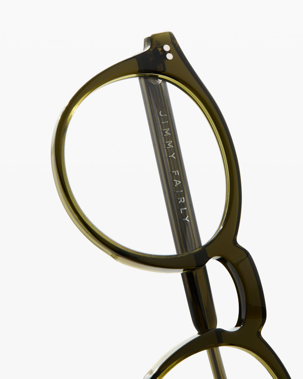 The Scott L Rund Herrenbrillen in Dunkelgrün