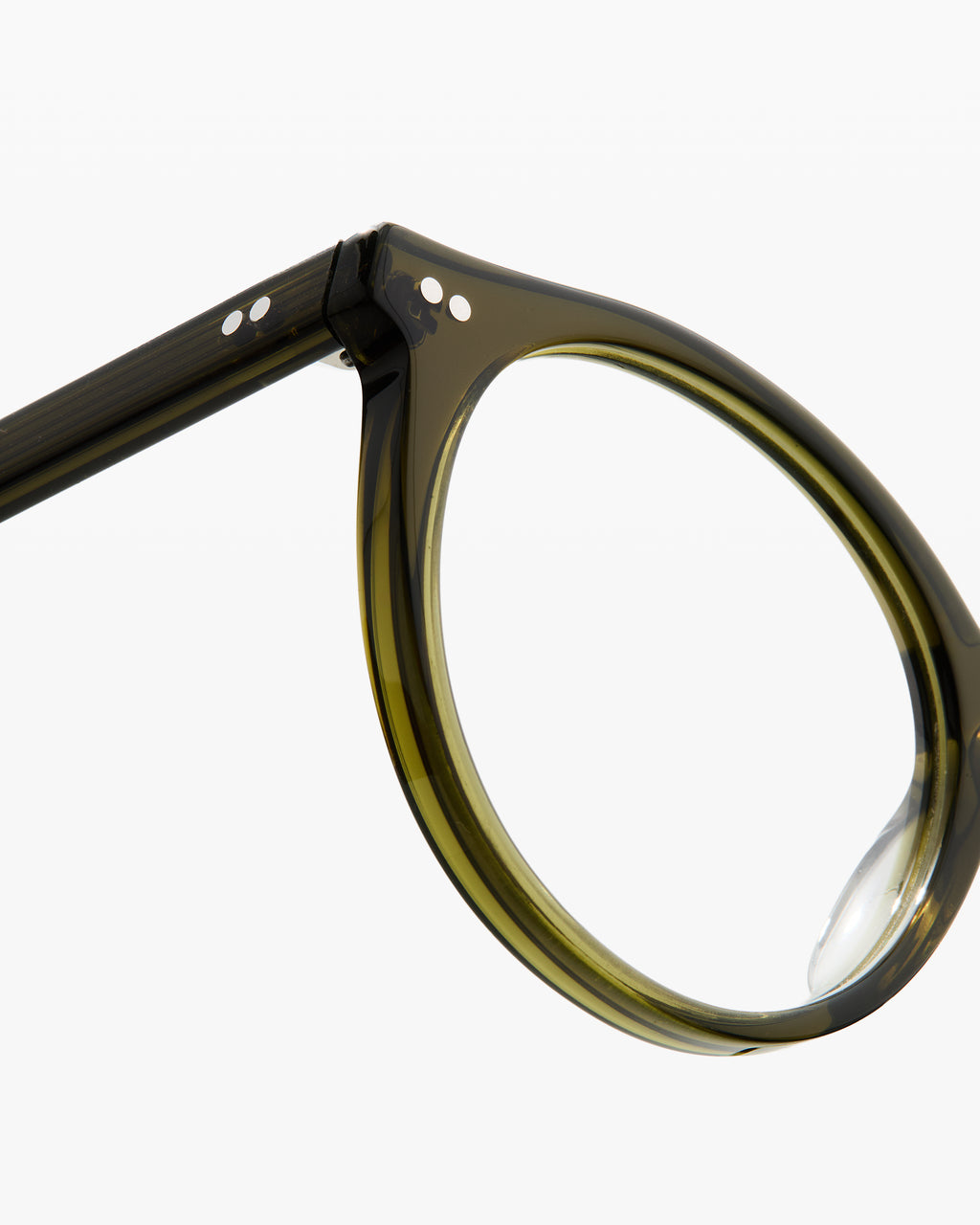 The Scott L Rund Herrenbrillen in Dunkelgrün