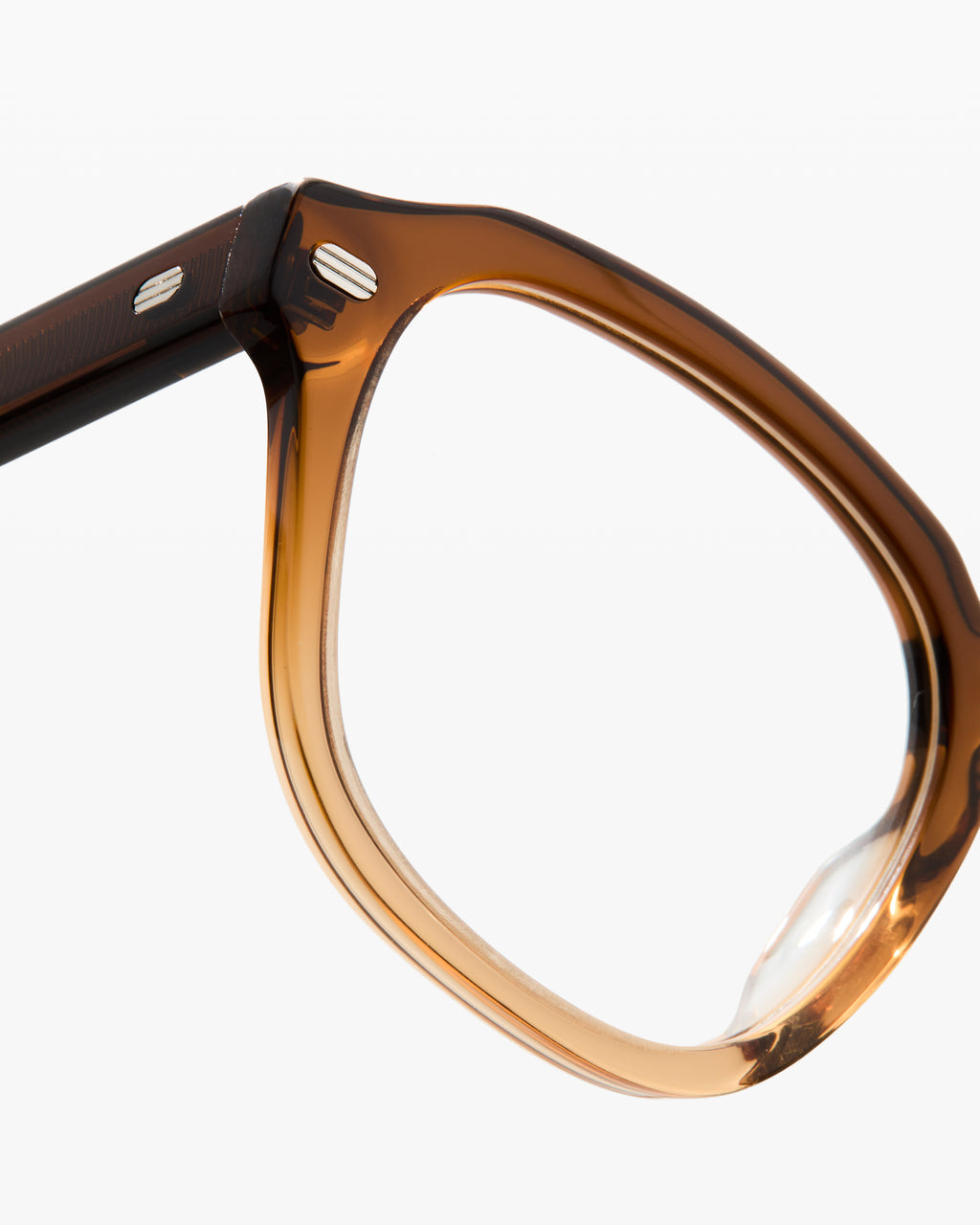 The Headlight Rechteckig Herrenbrillen in Karamell