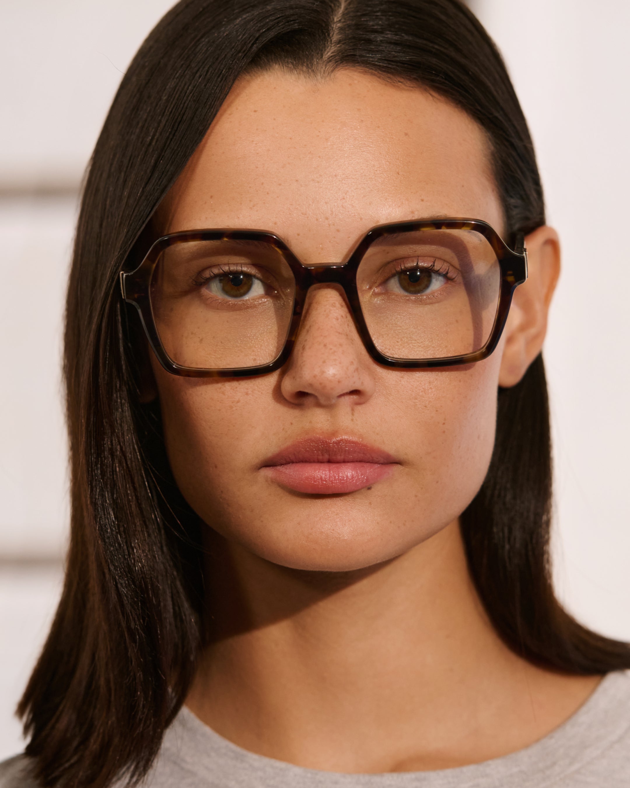 The Blum Square Women's Eyeglasses in Tortoise